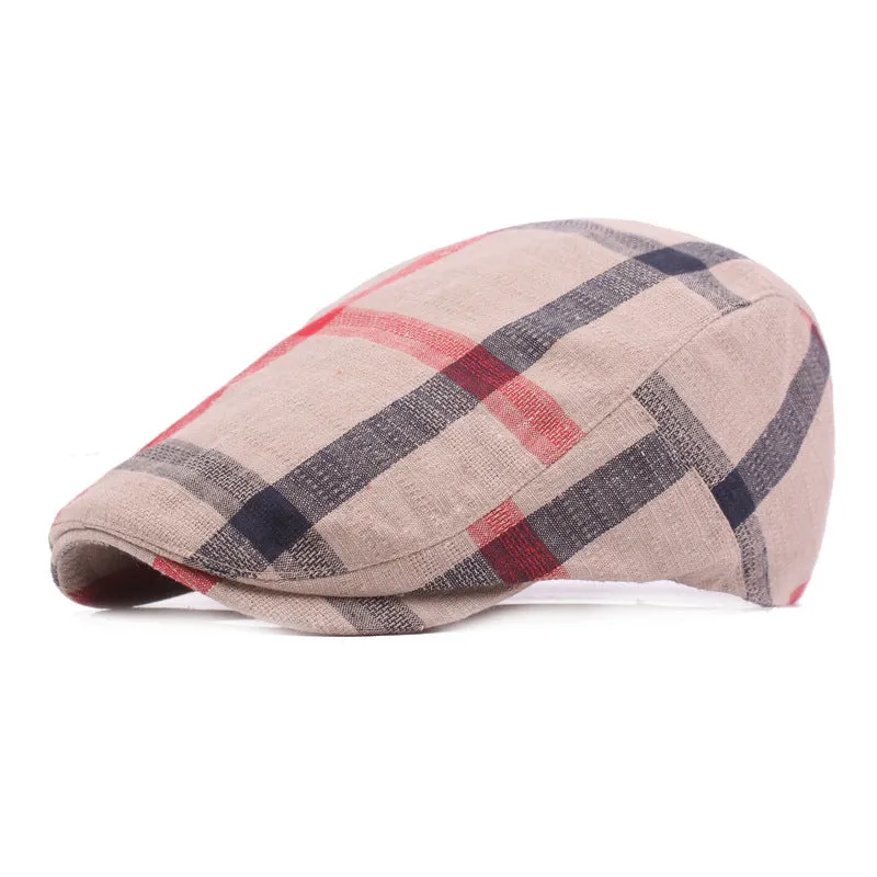Vintage Check Cap made by Northstyle Fashion
