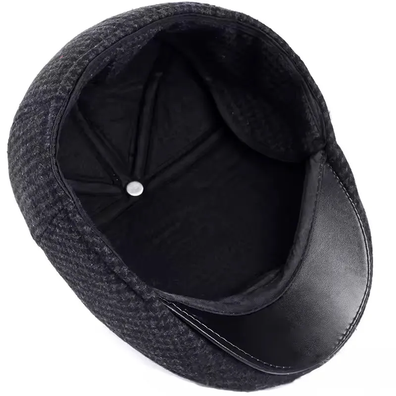 Wool Ear Flap Cap sold by Northstyle Fashion product image thumbnail 5