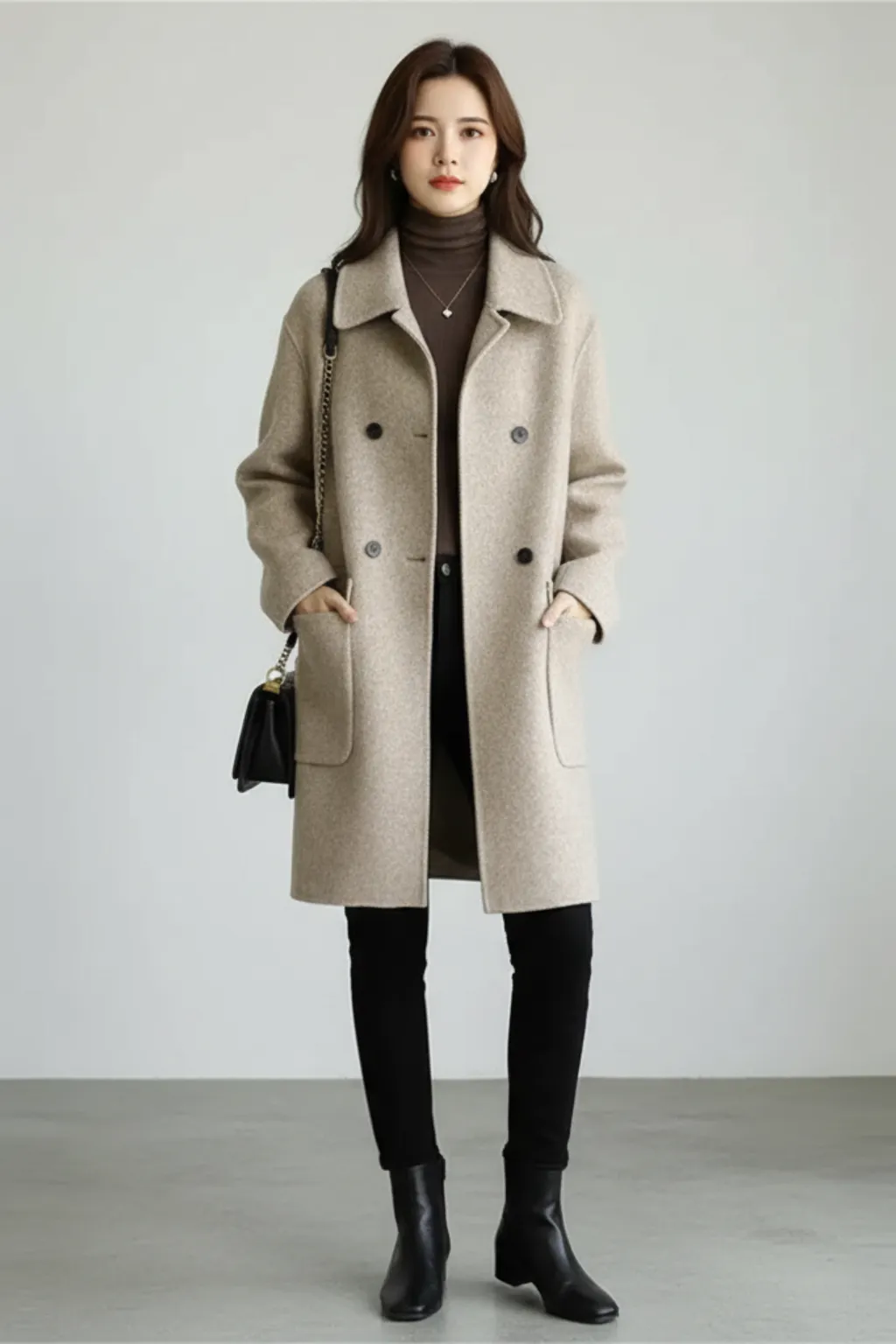 Women’s Elegant Formal Trench Coat sold by Northstyle Fashion product image thumbnail 2