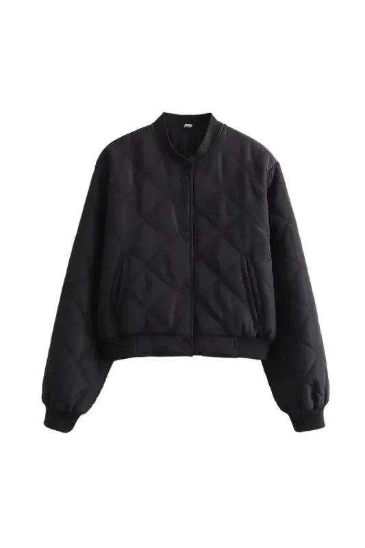 Women’s Casual Warm Bomber Jacket sold by Northstyle Fashion