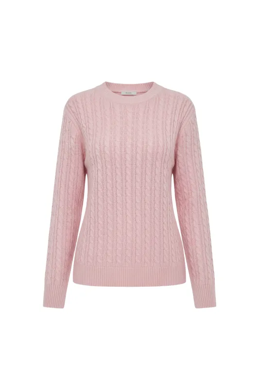 Women’s Long Sleeve Cable Knit Sweater sold by Northstyle Fashion