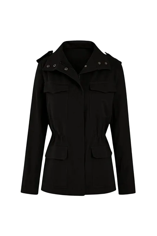 Women’s Versatile Zip Jacket with Multiple Pockets sold by Northstyle Fashion