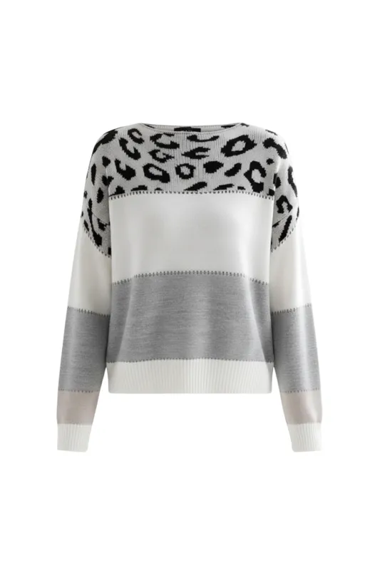Women’s Leopard Print Sweater sold by Northstyle Fashion