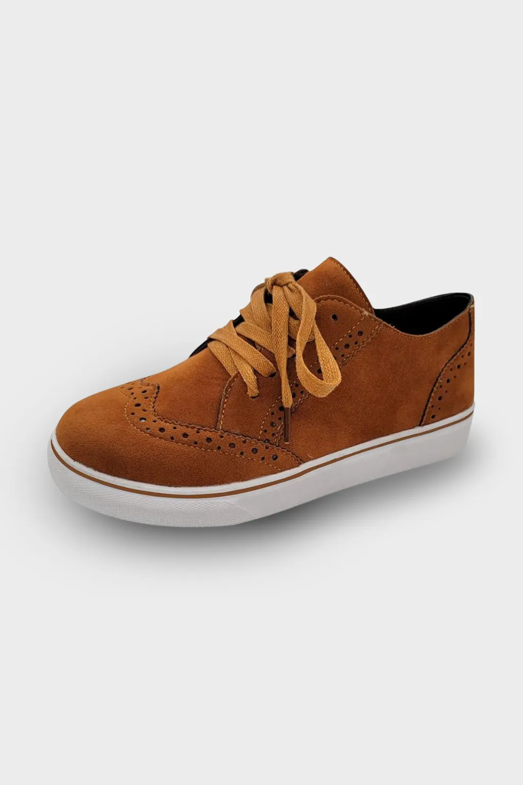 Women’s Suede Lace Up Trainers Comfortable Casual Walking Shoes sold by Northstyle Fashion product image thumbnail 4