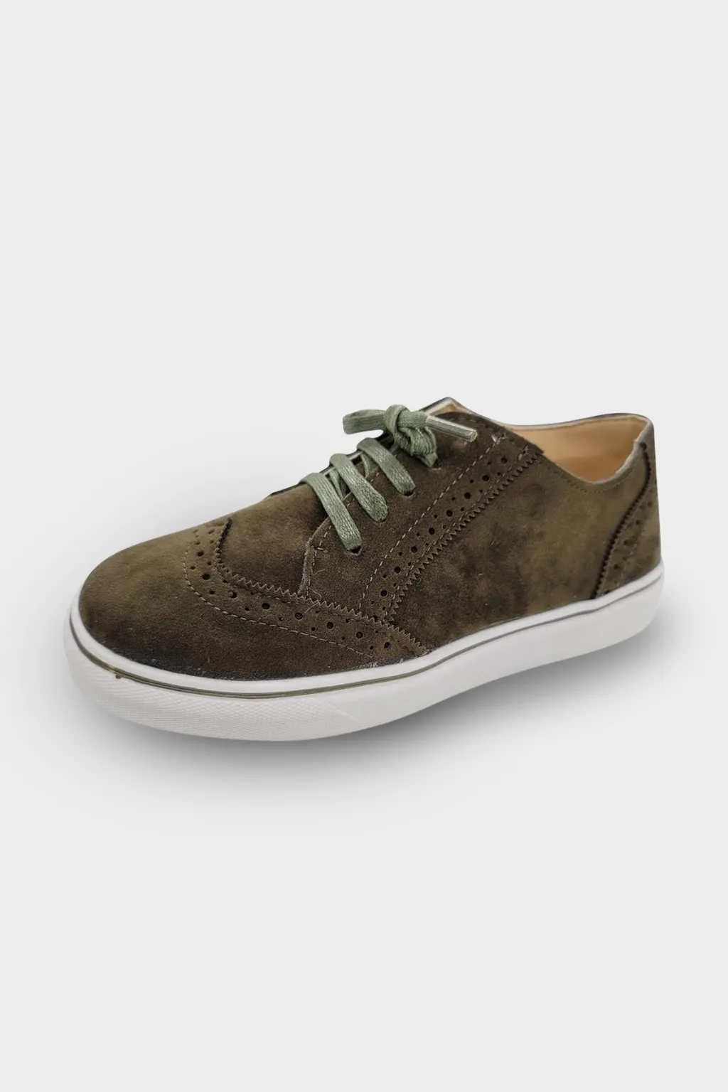 Women’s Suede Lace Up Trainers Comfortable Casual Walking Shoes sold by Northstyle Fashion