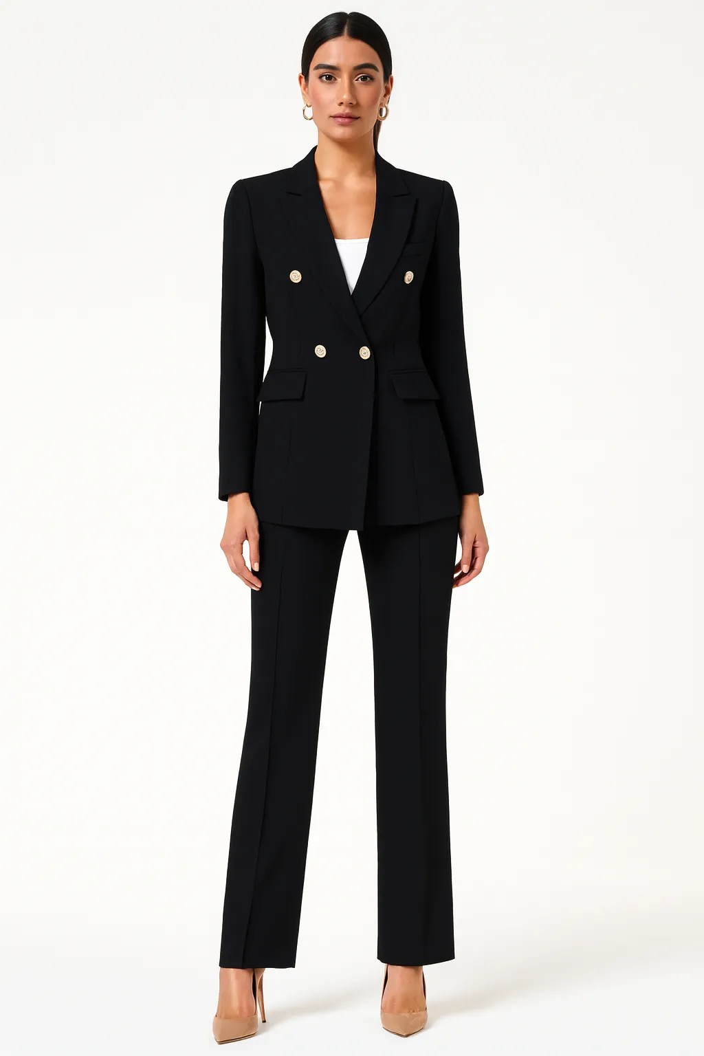 Women’s Two-Piece Blazer and Trousers Suit Set Formal Workwear sold by Northstyle Fashion