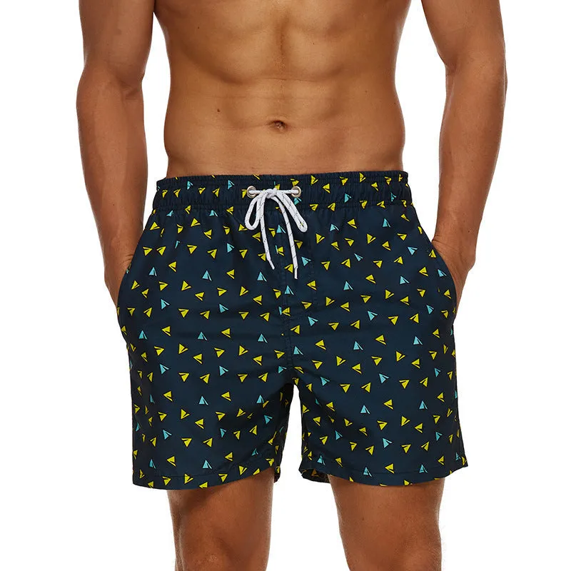 Men’s Quick-Dry Printed Swim Shorts Holiday Beach Trunks sold by Northstyle Fashion product image thumbnail 5