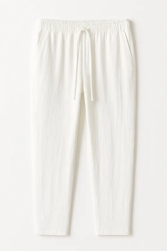 Men’s Lightweight Tapered Drawstring Pants sold by Northstyle Fashion