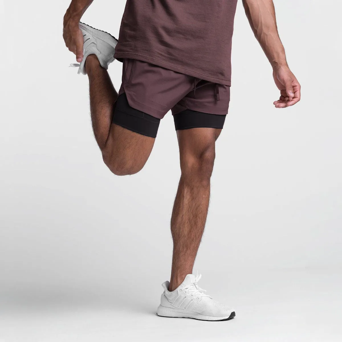 Men's 2-in-1 Workout Shorts sold by Northstyle Fashion product image thumbnail 3