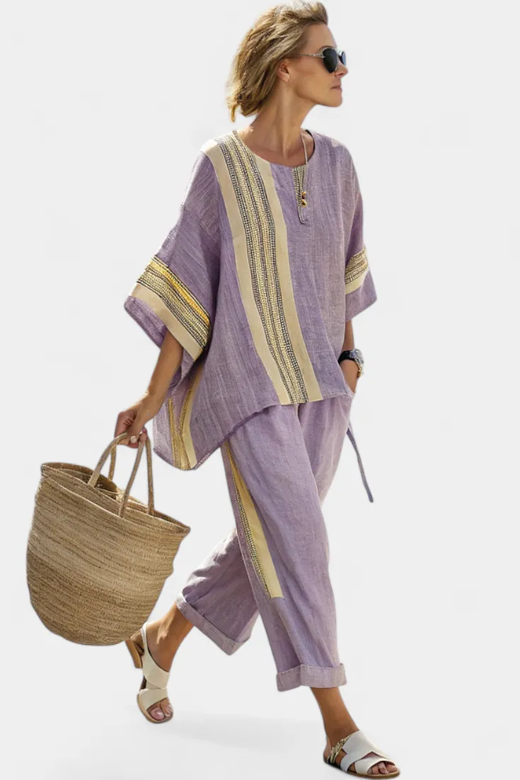 Olivia | Women’s Oversized Summer Loungewear Set sold by Northstyle Fashion product image thumbnail 4