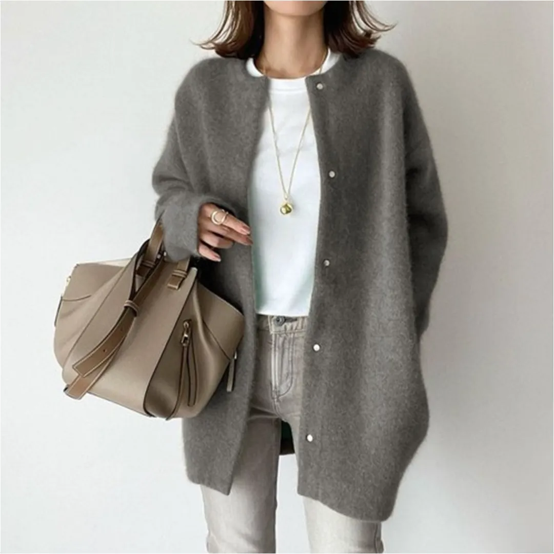 Kimberly - Women's Elegant Relaxed Fit Warm Winter Cardigan sold by Northstyle Fashion product image thumbnail 4