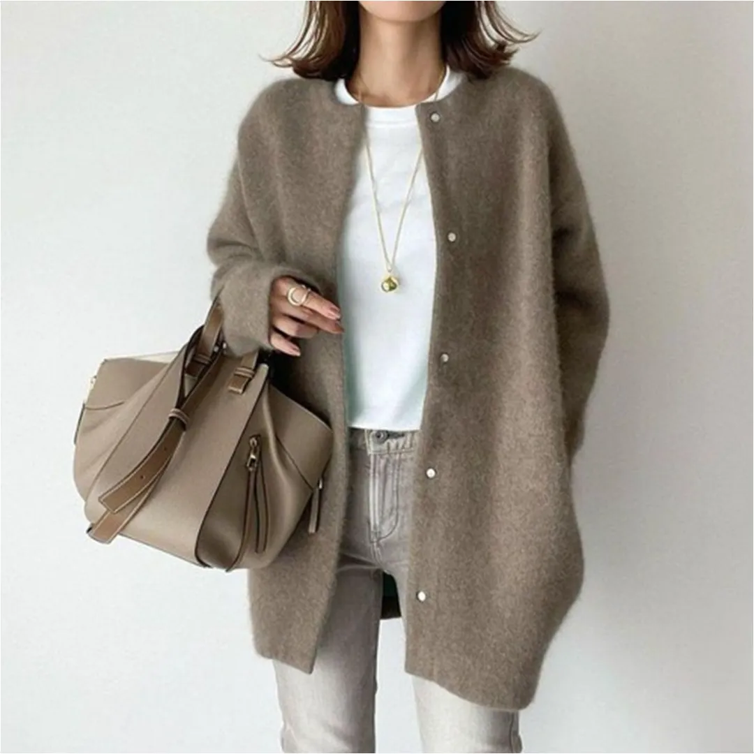 Kimberly - Women's Elegant Relaxed Fit Warm Winter Cardigan sold by Northstyle Fashion product image thumbnail 5