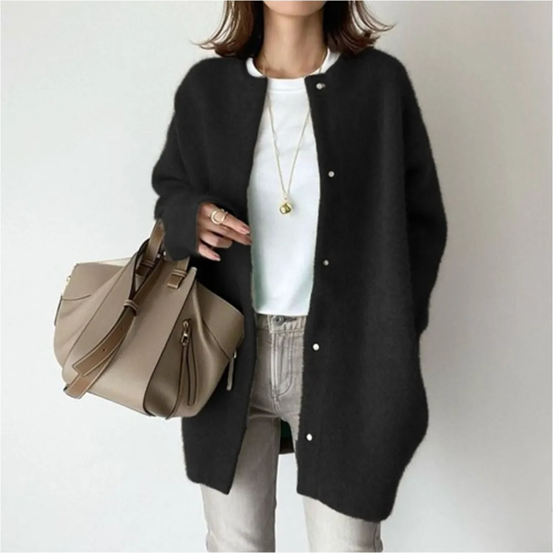 Kimberly - Women's Elegant Relaxed Fit Warm Winter Cardigan sold by Northstyle Fashion product image thumbnail 2