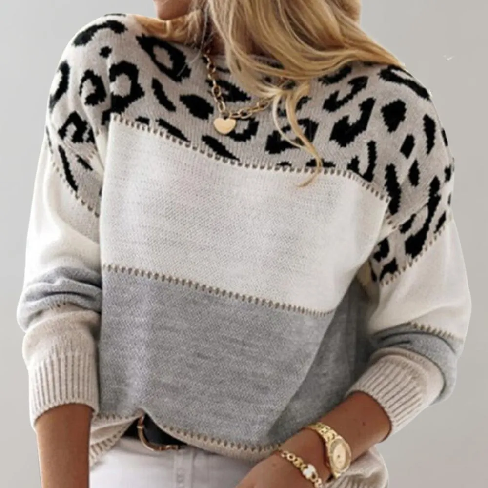 Stylish Leopard Print Sweater for Women sold by Northstyle Fashion product image thumbnail 5