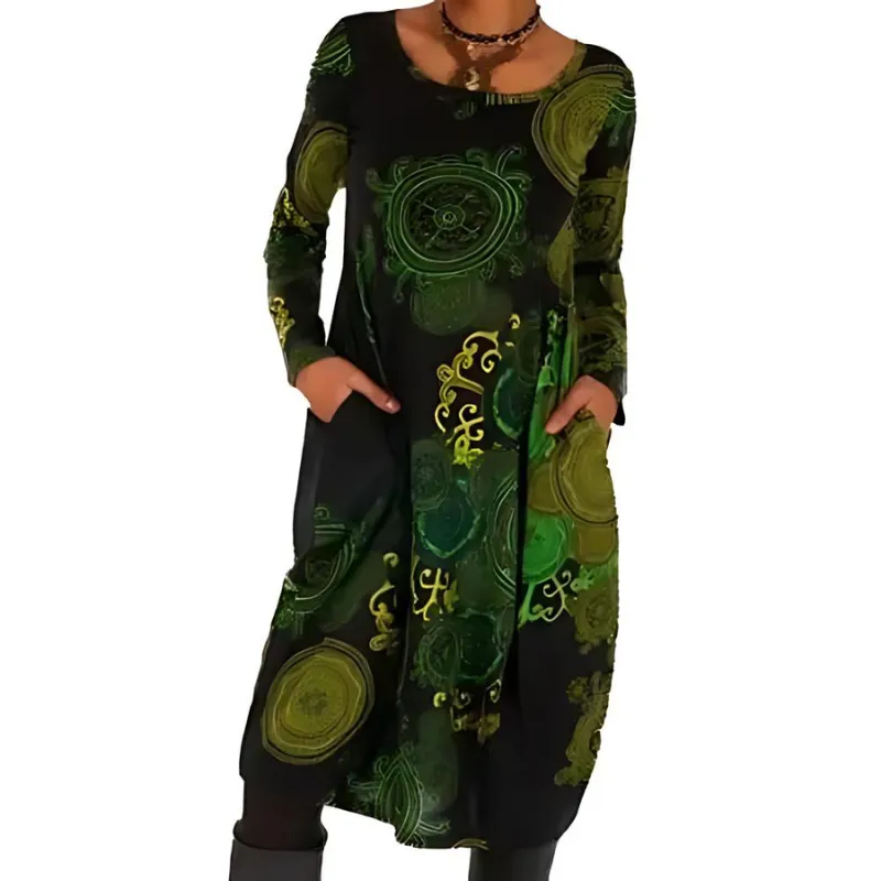 Elegant Winter Dress | Cozy Warmth sold by Northstyle Fashion product image thumbnail 2
