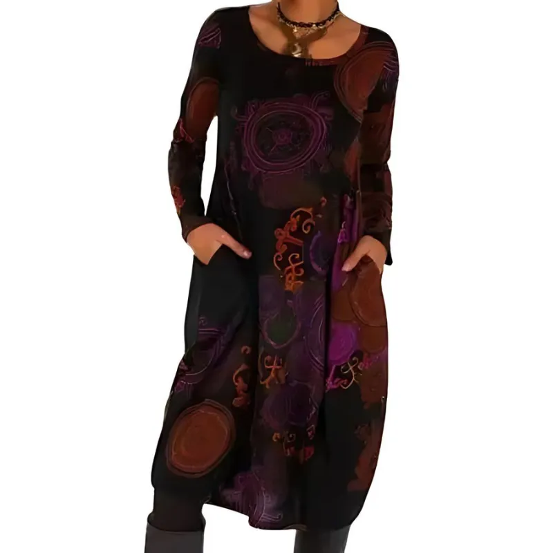 Elegant Winter Dress | Cozy Warmth sold by Northstyle Fashion product image thumbnail 3