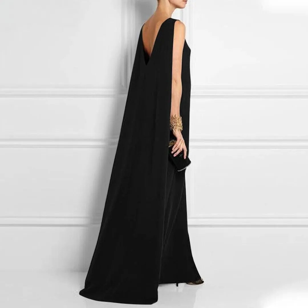 Honey - Women Sleeveless A-Line Evening Gown sold by Northstyle Fashion
