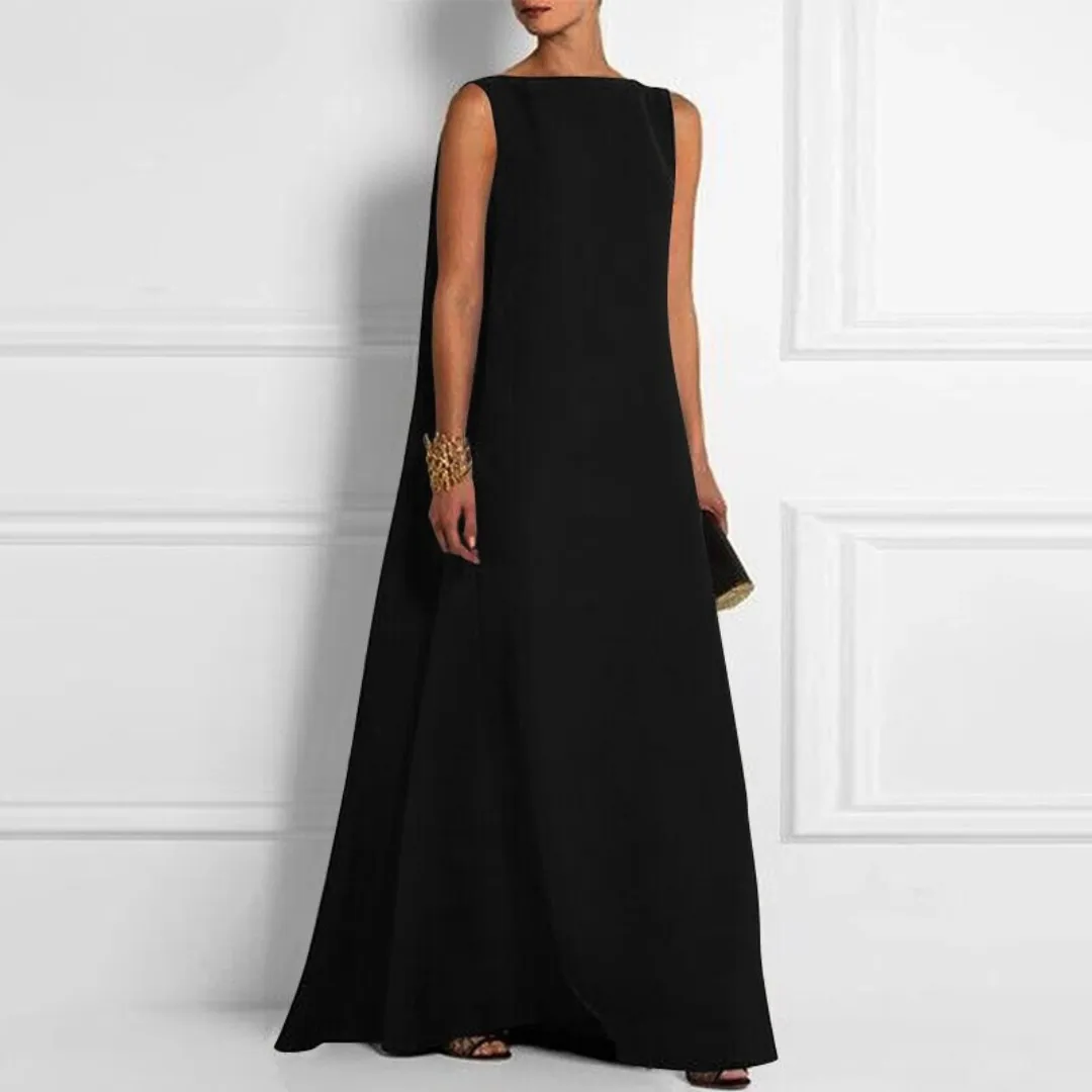 Honey - Women Sleeveless A-Line Evening Gown sold by Northstyle Fashion product image thumbnail 3