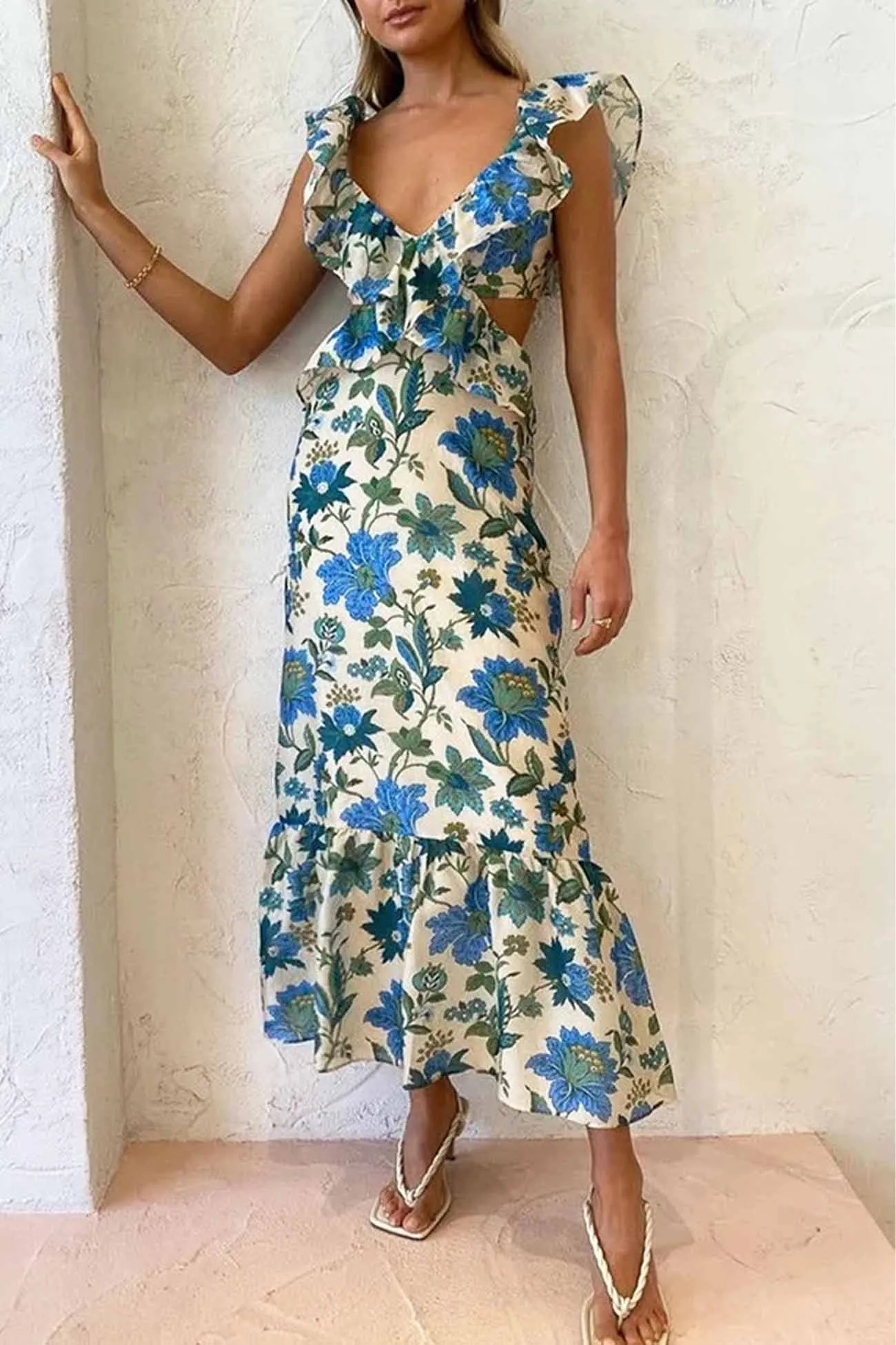 Francesca - Ruffle Dress sold by Northstyle Fashion product image thumbnail 4