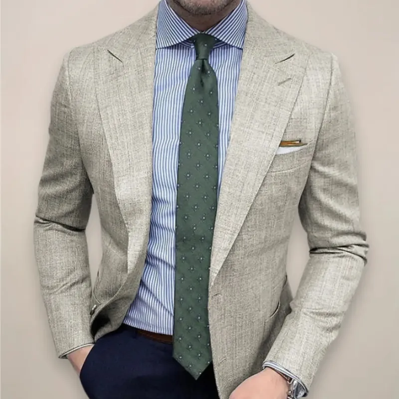 Men’s Tailored Everyday Blazer – Smart Lightweight Jacket for Work or Dinner made by Northstyle Fashion