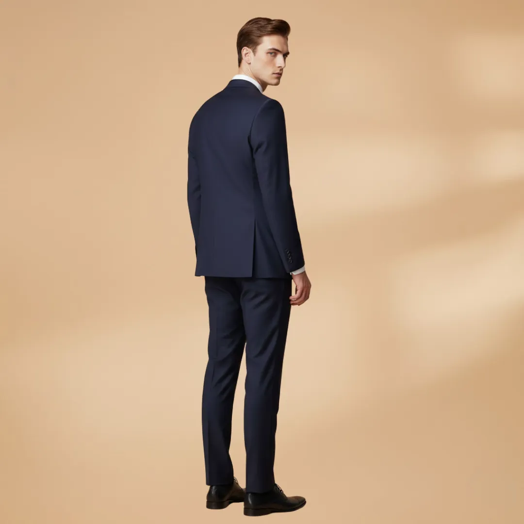 Men’s Three-Piece Suit Set with Jacket-Waistcoat and Straight-Leg Trousers sold by Northstyle Fashion product image thumbnail 5