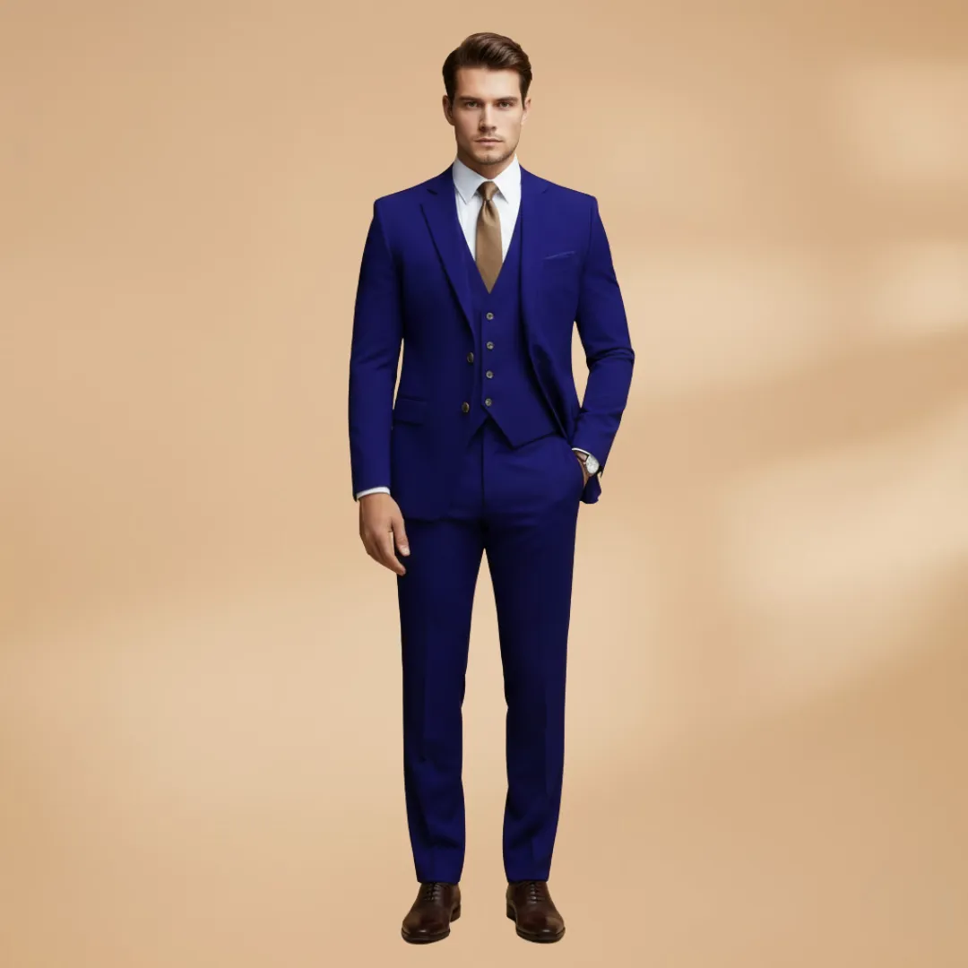 Men’s Three Piece Suit with Straight Leg Trousers sold by Northstyle Fashion product image thumbnail 4