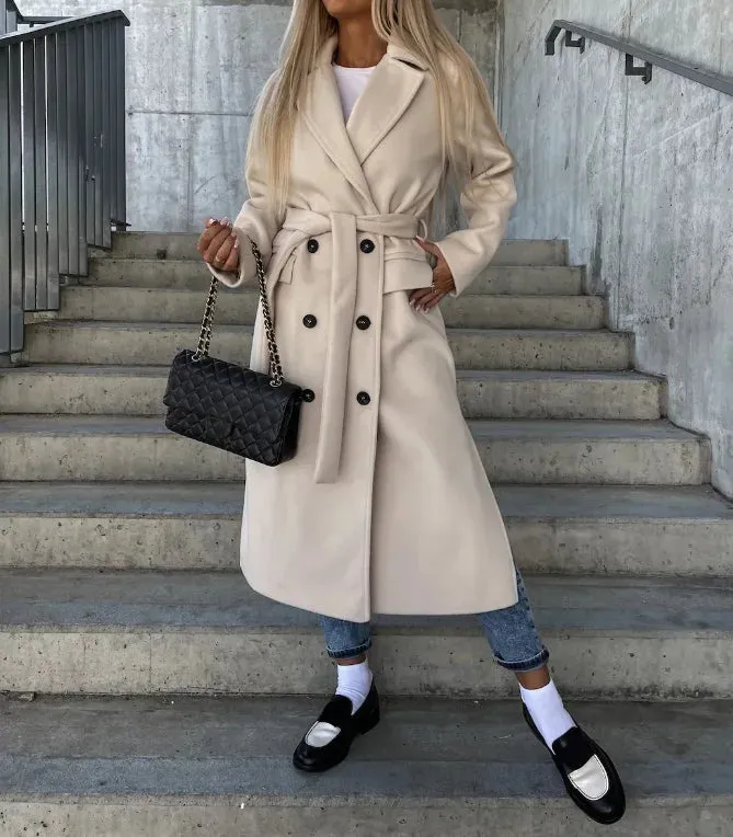 Mirabelle - Women Timeless Double-Breasted Coat sold by Northstyle Fashion product image thumbnail 5