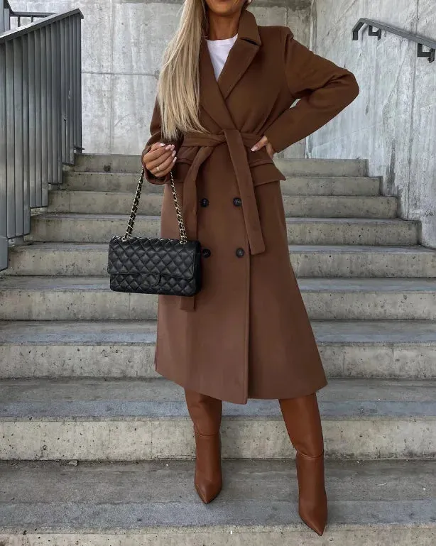 Mirabelle - Women Timeless Double-Breasted Coat sold by Northstyle Fashion product image thumbnail 2