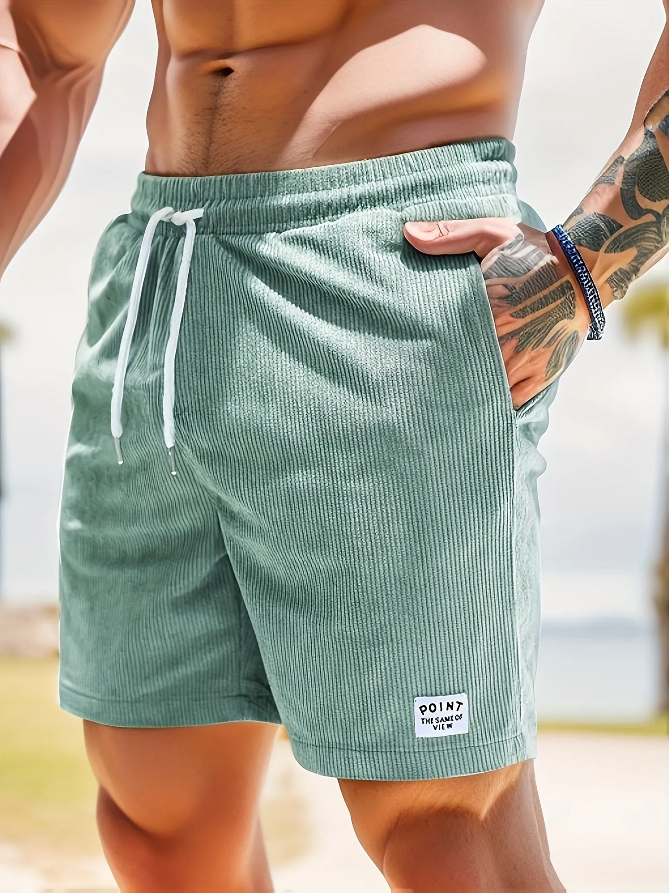 Men's Striped Summer Swim Shorts sold by Northstyle Fashion product image thumbnail 5