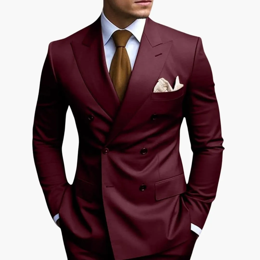 Slim Fit Men's Suit Two-Piece Set sold by Northstyle Fashion product image thumbnail 3
