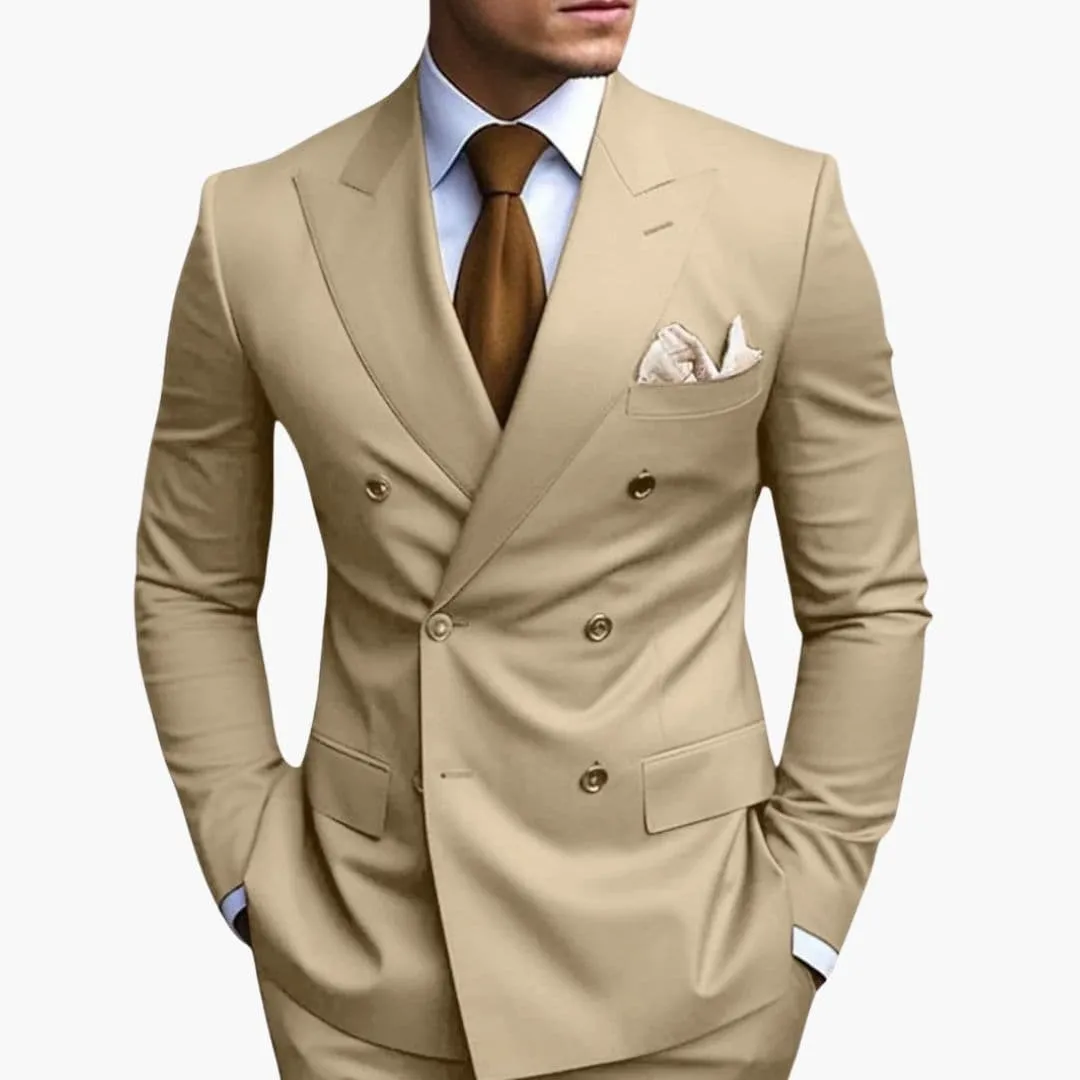 Slim Fit Men's Suit Two-Piece Set sold by Northstyle Fashion product image thumbnail 4