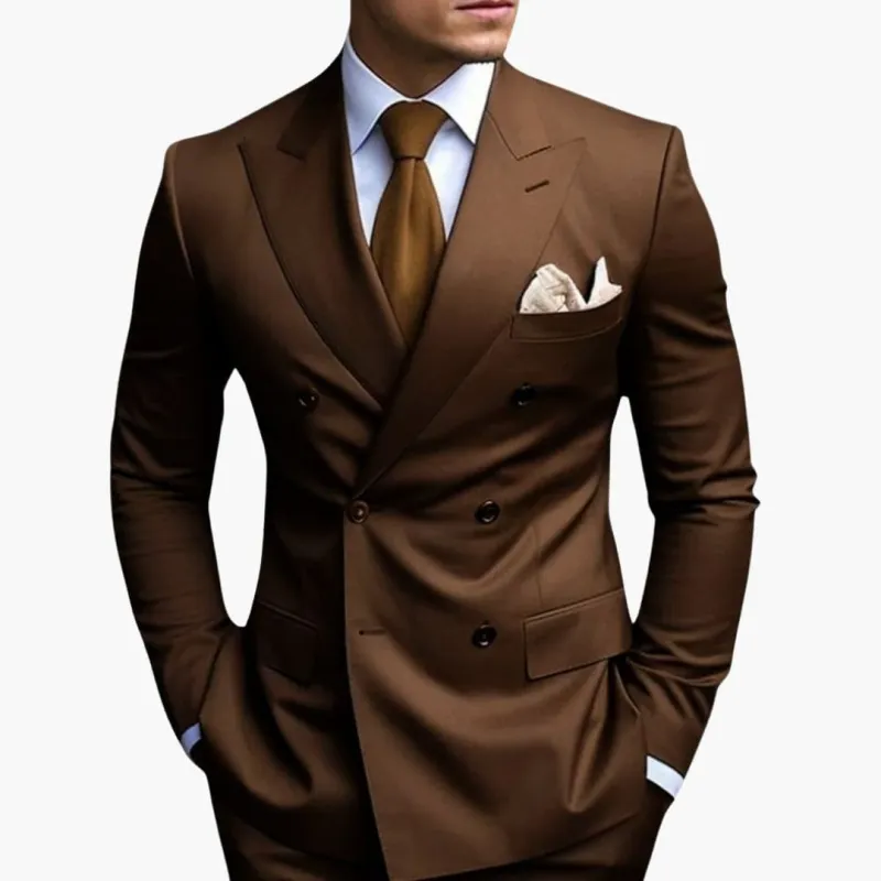 Slim Fit Men's Suit Two-Piece Set made by Northstyle Fashion