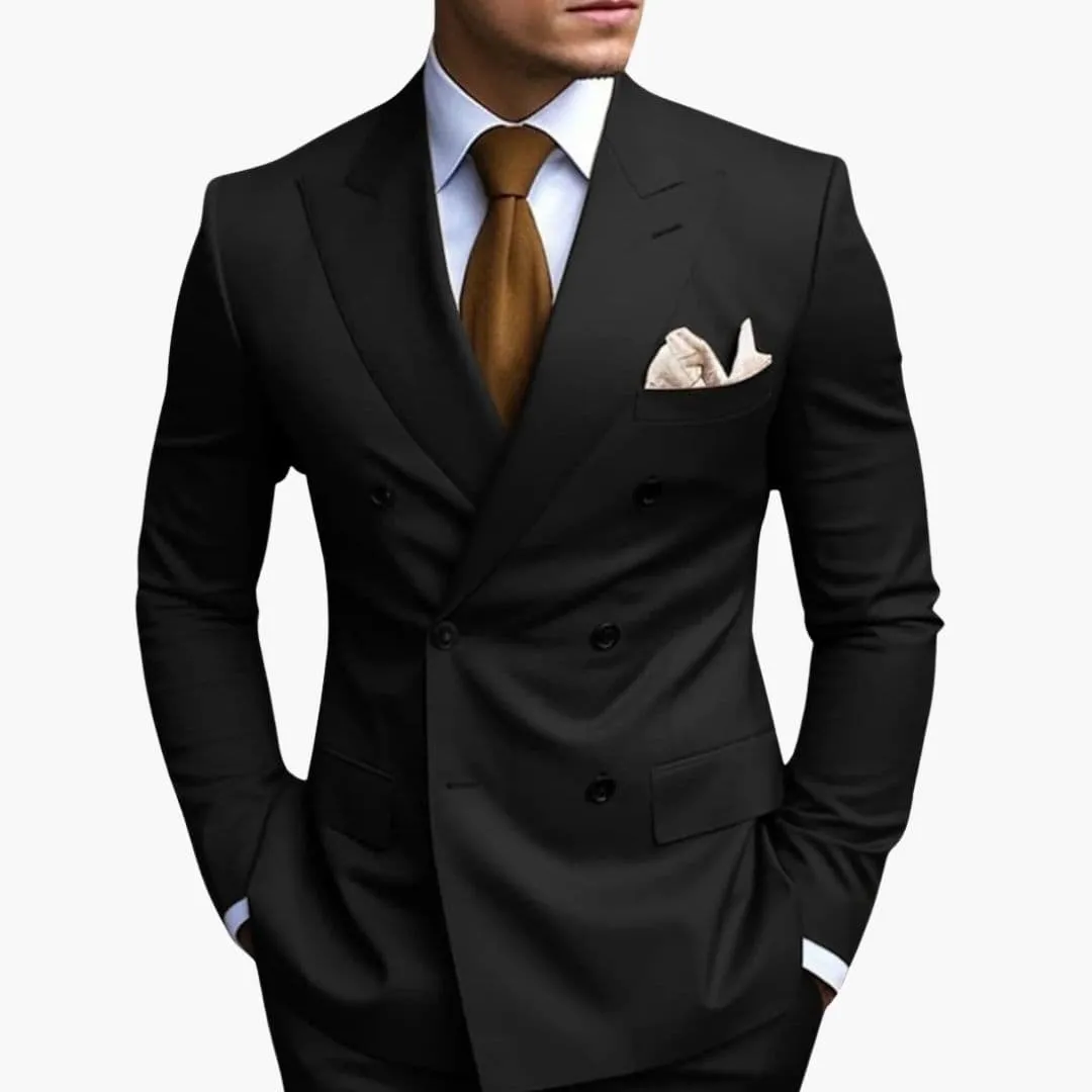 Slim Fit Men's Suit Two-Piece Set sold by Northstyle Fashion product image thumbnail 2