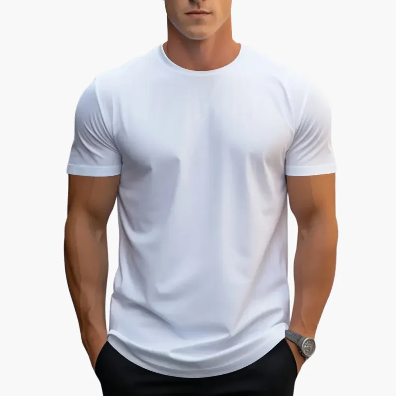 Classic Crewneck T-Shirt Short-Sleeved made by Northstyle Fashion