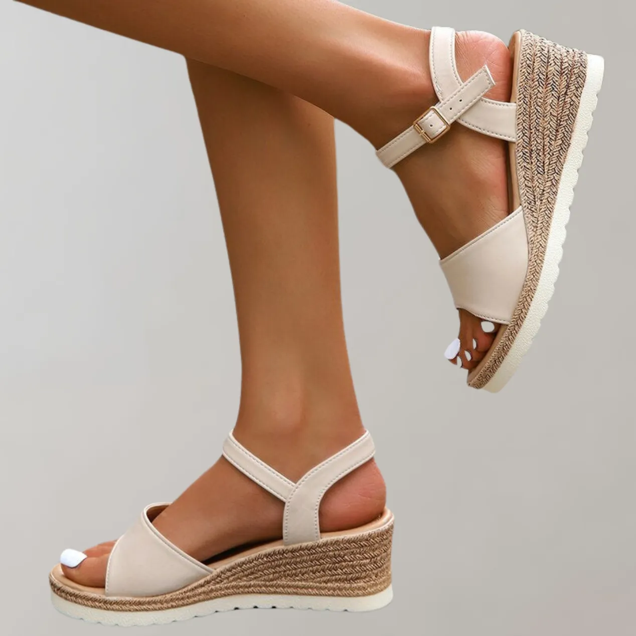 Women’s Orthopaedic Wedge Sandals with Adjustable Straps sold by Northstyle Fashion product image thumbnail 4