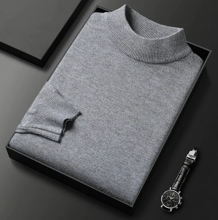 Men's Turtleneck Elegant Sweater sold by Northstyle Fashion