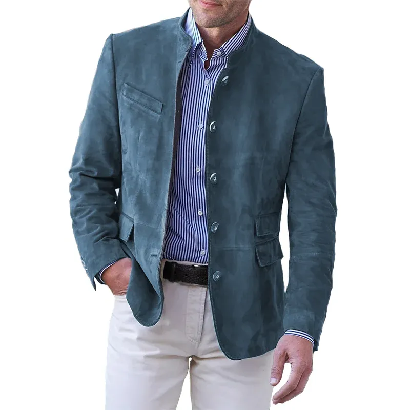 Classic button-down jacket for men sold by Northstyle Fashion product image thumbnail 2
