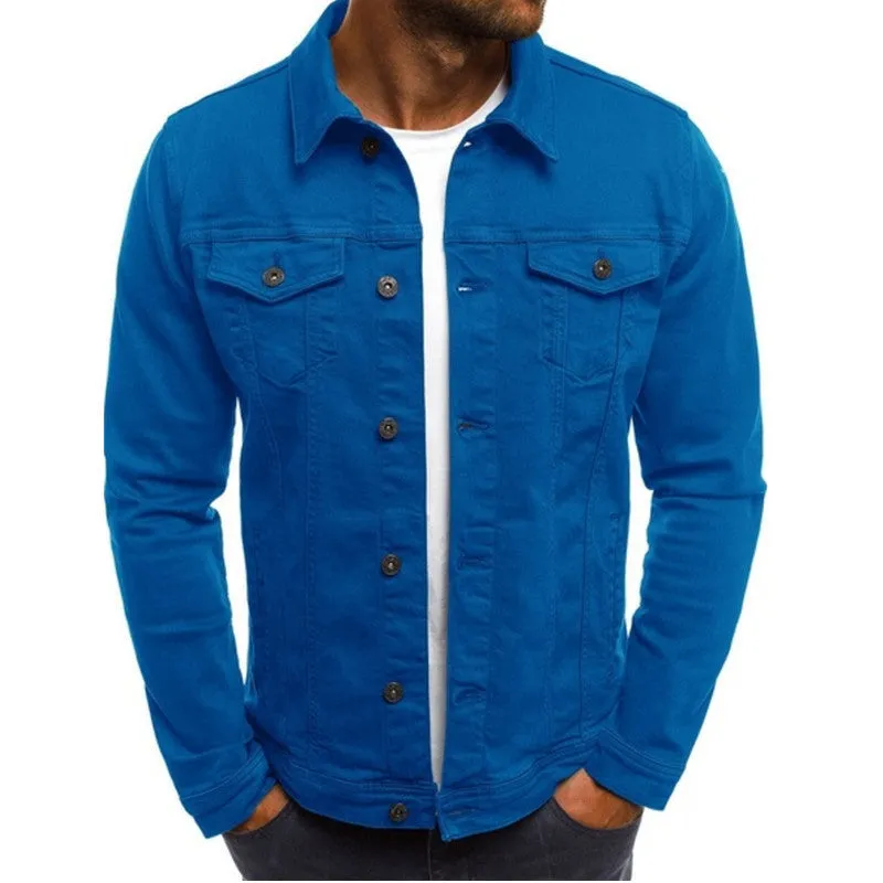 Men's Denim Jacket with Comfortable Fit sold by Northstyle Fashion product image thumbnail 5