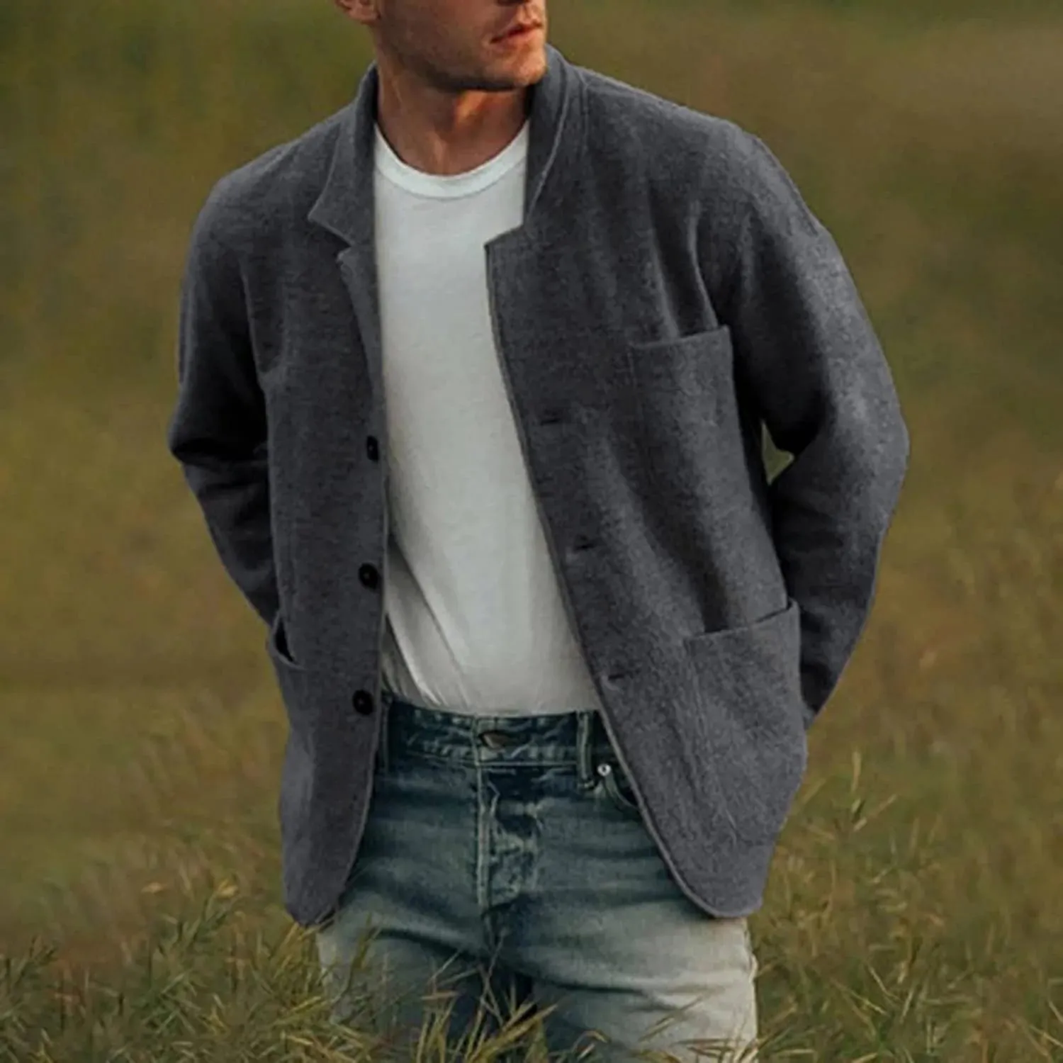 Janus | Men's Relaxed Fit Casual Blazer sold by Northstyle Fashion product image thumbnail 2