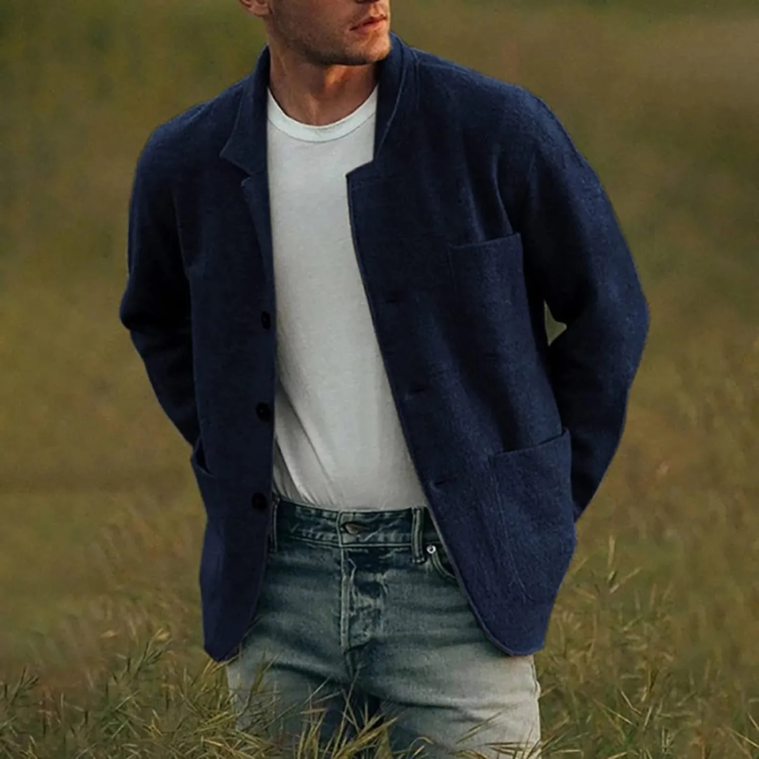 Janus | Men's Relaxed Fit Casual Blazer sold by Northstyle Fashion product image thumbnail 3