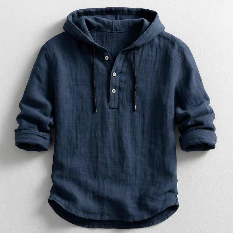 Luxury Men's Hooded Shirt sold by Northstyle Fashion product image thumbnail 5