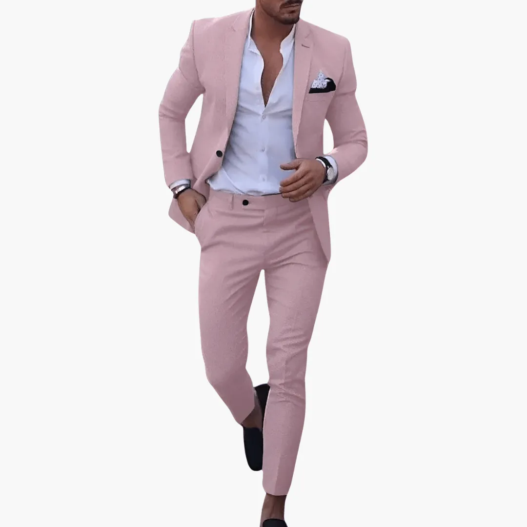 Men’s Slim Fit Modern Formal Blazer and Trousers Set sold by Northstyle Fashion product image thumbnail 5