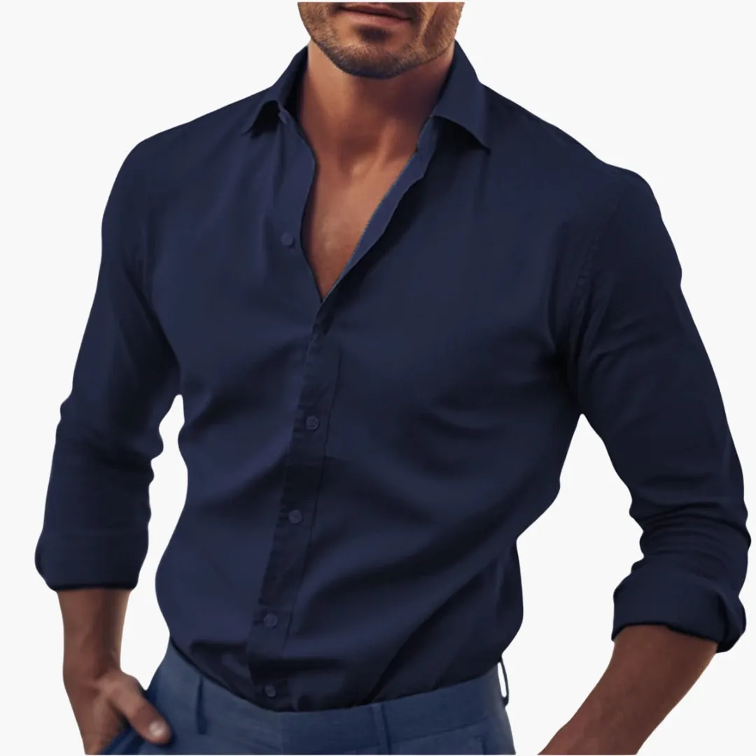 Luciano | Men’s Modern Formal Dress Shirt sold by Northstyle Fashion product image thumbnail 2