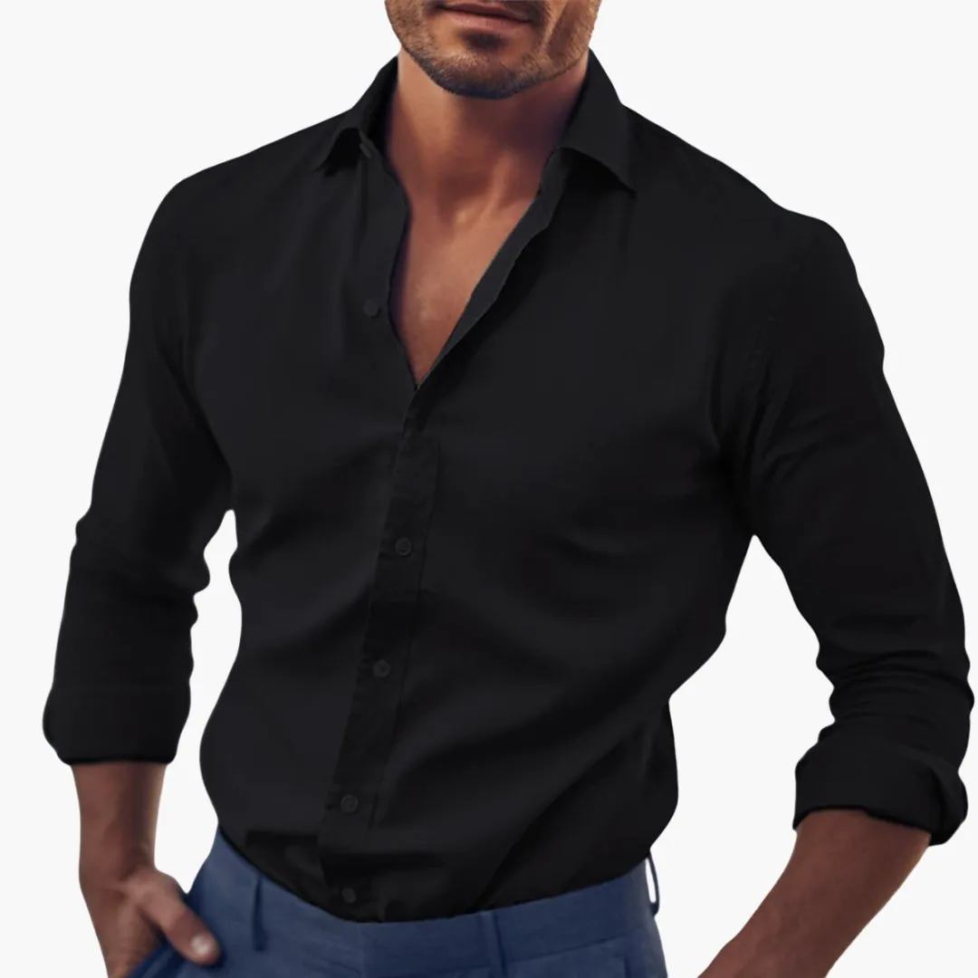 Luciano | Men’s Modern Formal Dress Shirt sold by Northstyle Fashion product image thumbnail 3