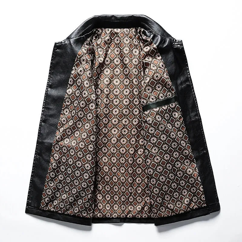 Men's Antonio Verdi Leather Jacket sold by Northstyle Fashion product image thumbnail 4