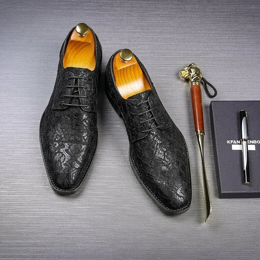 Men's Hondarribia Lace-Up Oxford Shoes sold by Northstyle Fashion product image thumbnail 2