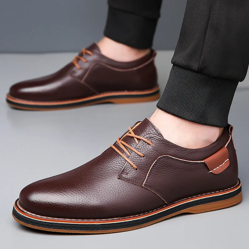 Castellano Leather Oxford Dress Shoes sold by Northstyle Fashion product image thumbnail 4