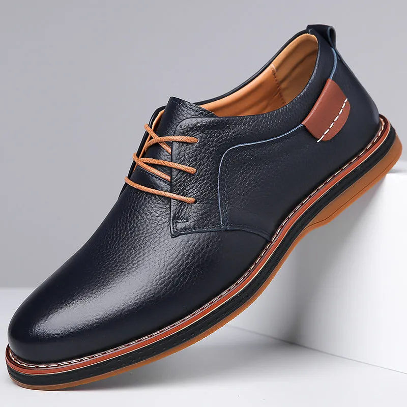 Castellano Leather Oxford Dress Shoes sold by Northstyle Fashion product image thumbnail 2