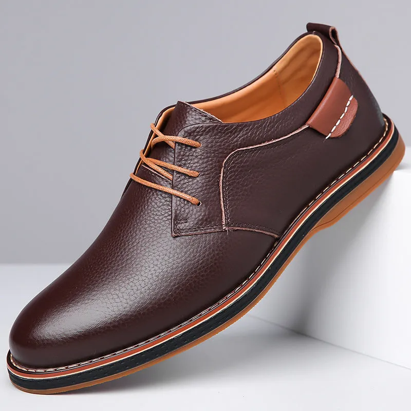 Castellano Leather Oxford Dress Shoes sold by Northstyle Fashion product image thumbnail 3