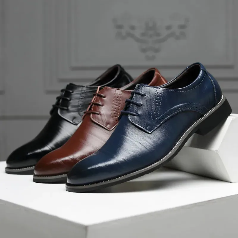Men's Roma Wingtip Dress Shoes sold by Northstyle Fashion product image thumbnail 4